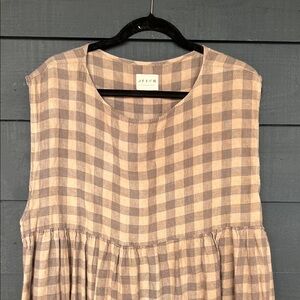 Off On Clothing Linen Sleeveless Dress